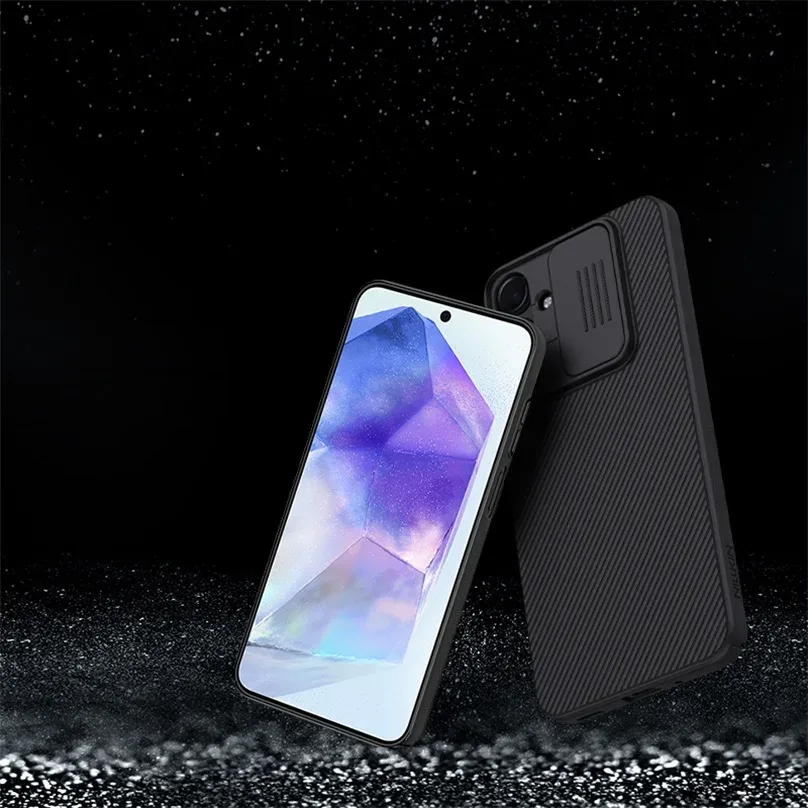 For Samsung Galaxy A16 5G Case NILLKIN CamShield Privacy Protection Shockproof Back Cover For Samsung A16 5G With Camera Curtain