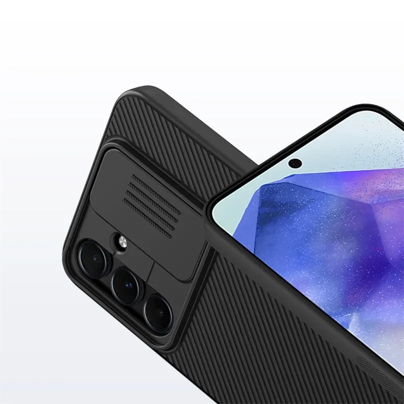 For Samsung Galaxy A16 5G Case NILLKIN CamShield Privacy Protection Shockproof Back Cover For Samsung A16 5G With Camera Curtain