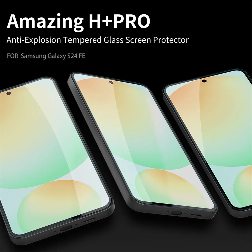Nillkin For Samsung Galaxy S24 FE Tempered Glass Amazing H+PRO Anti-Explosion 2.5D 0.2mm 9H Screen Protector For Samsung S24 FE