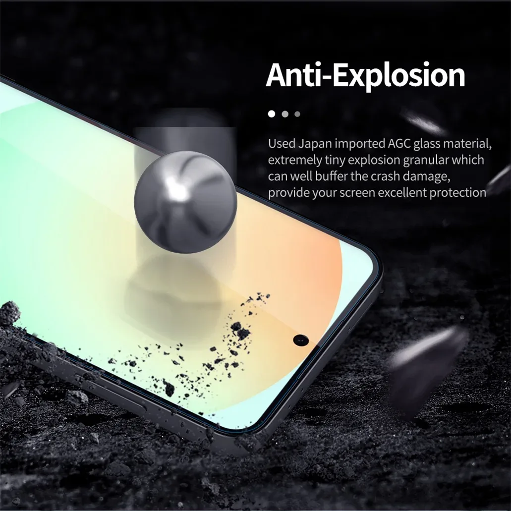 Nillkin For Samsung Galaxy S24 FE Tempered Glass Amazing H+PRO Anti-Explosion 2.5D 0.2mm 9H Screen Protector For Samsung S24 FE