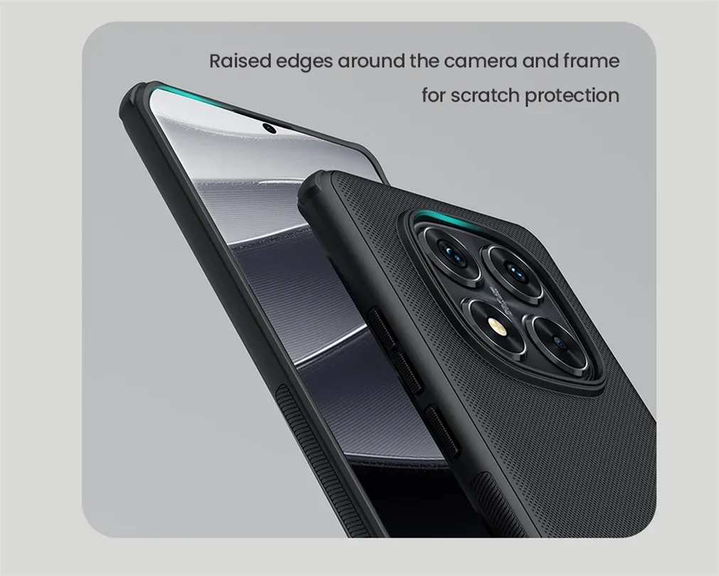 For Xiaomi Redmi Note 14 Pro+ Plus 5G Case Nillkin Frosted Shield Pro Shockproof Soft TPU Hard PC Cover For Redmi Note 14 Pro 5G