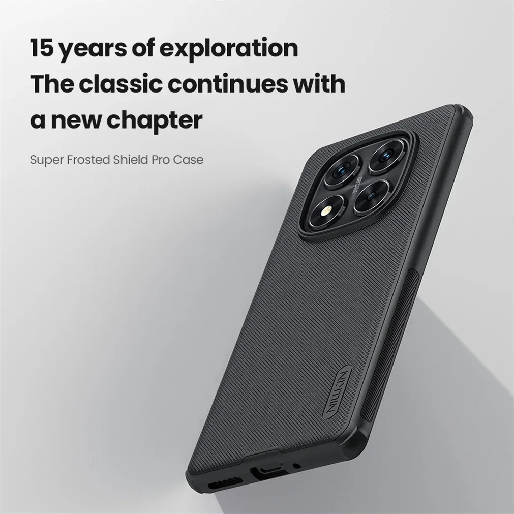 For Xiaomi Redmi Note 14 Pro+ Plus 5G Case Nillkin Frosted Shield Pro Shockproof Soft TPU Hard PC Cover For Redmi Note 14 Pro 5G