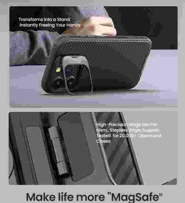 Чехол Nillkin Camshield Prop Magnetic для iPhone 16 Pro, iPhone 16 Pro Max — изображение 3