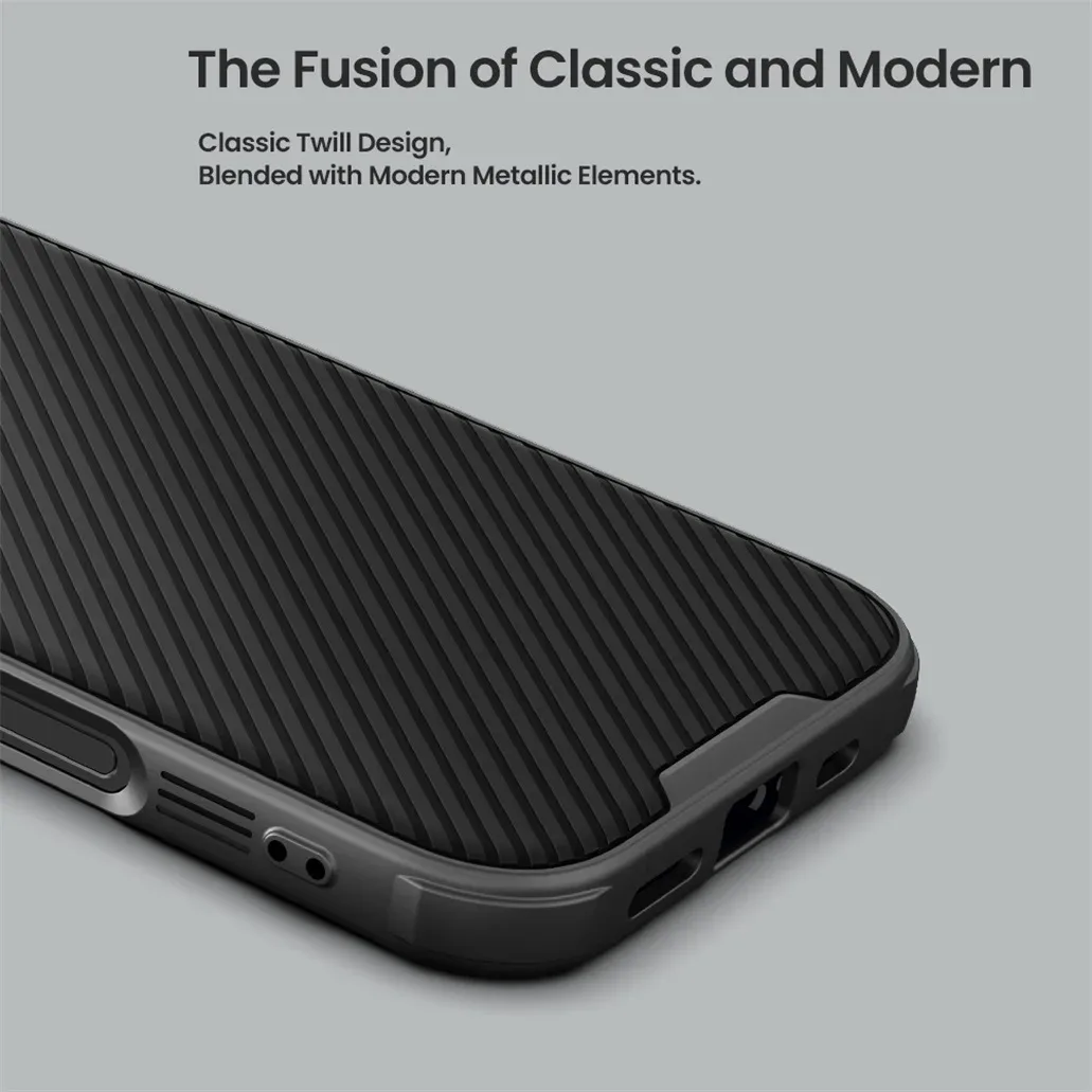 For iPhone 16 Pro Max MagSafe Case NILLKIN CamShield Prop Magnetic Charging Case Shockproof Camera Holder Cover For iPhone16 Pro