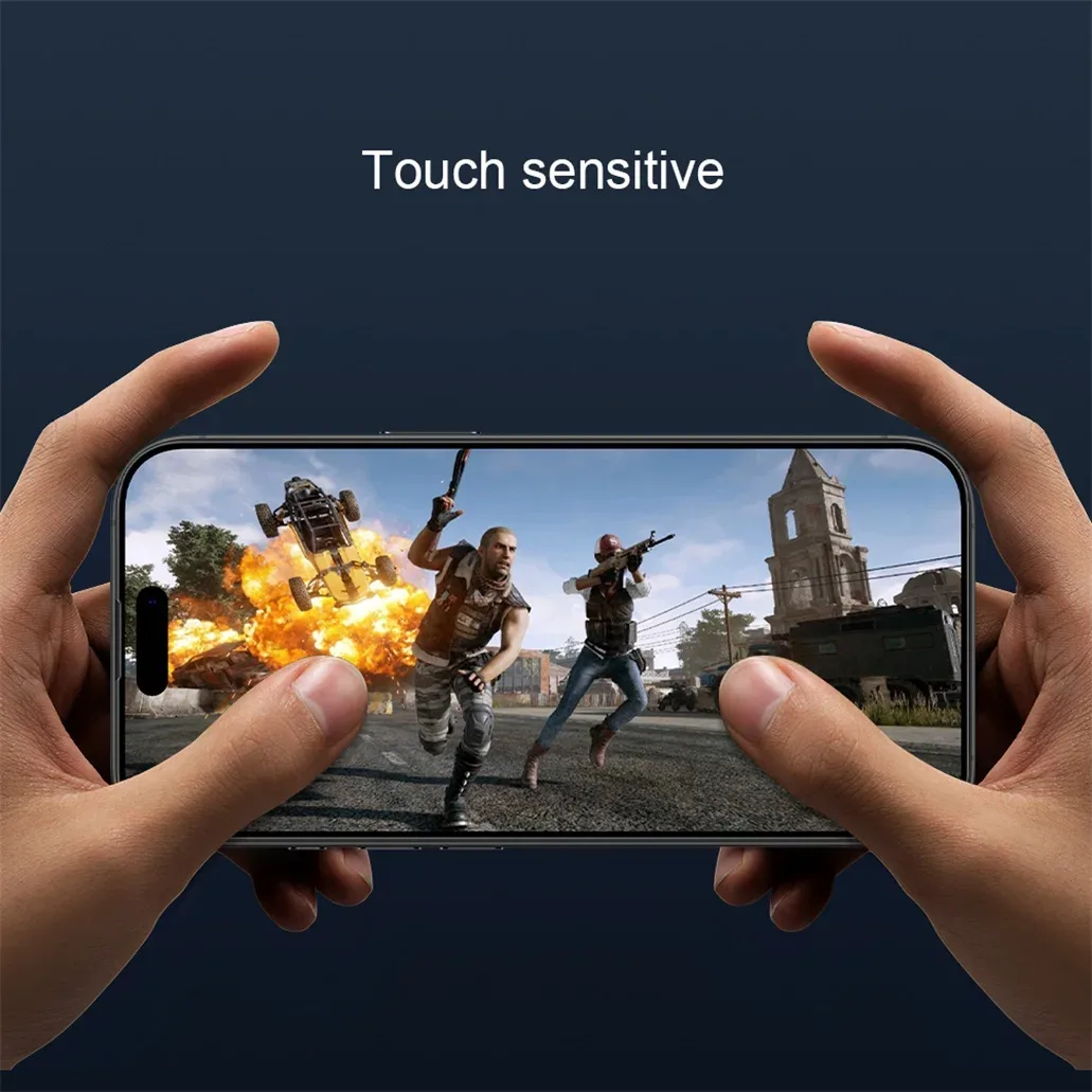 For iPhone 16 Pro Max / 16 Pro Tempered Glass Nillkin 3D CP+Max Anti-Explosion Full Coverage Screen Protector For iPhone 16 Plus