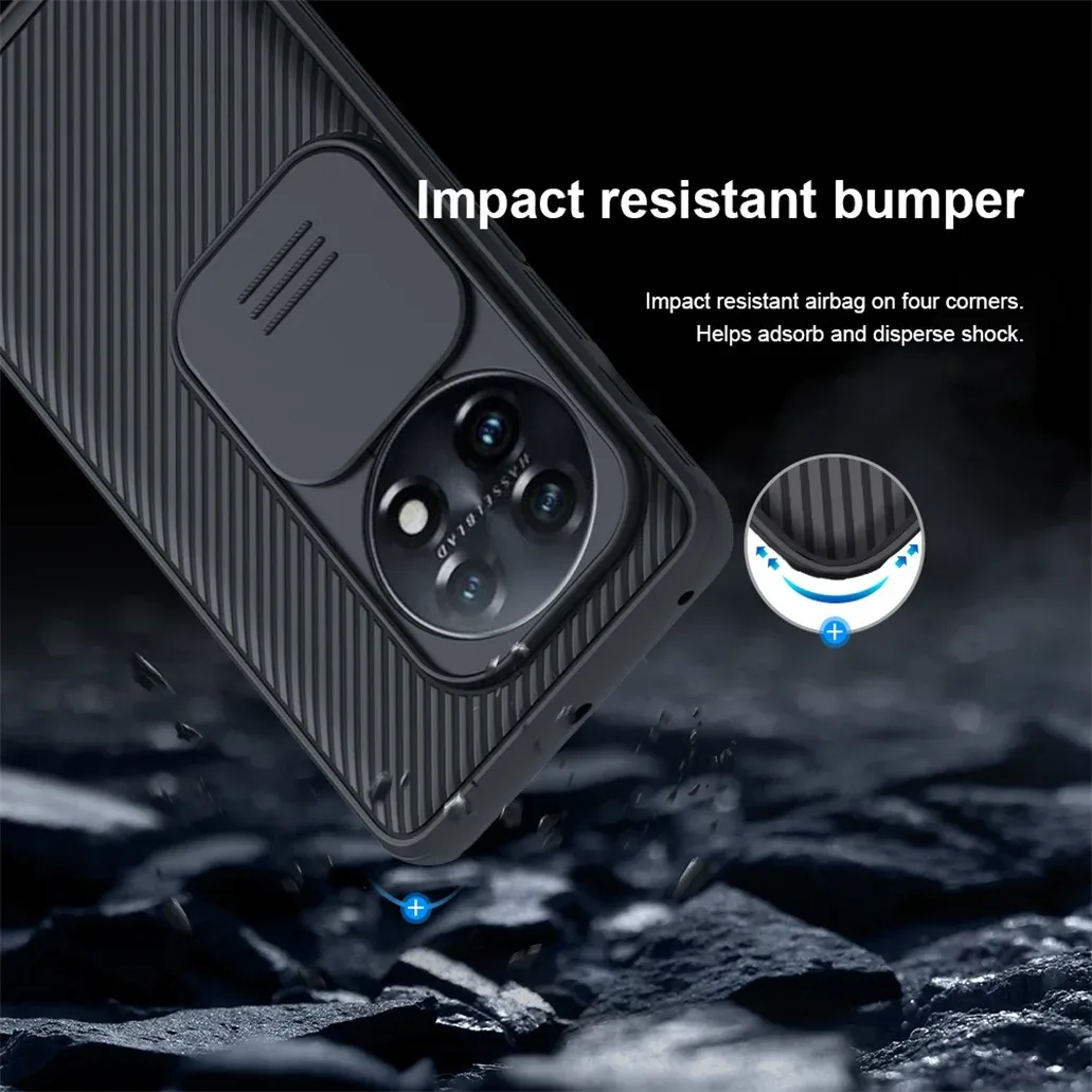 For OnePlus 13 Case NILLKIN CamShield Pro Slide Camera Cover Privacy Protection Shockproof Back Cover For OnePlus13 One Plus 13