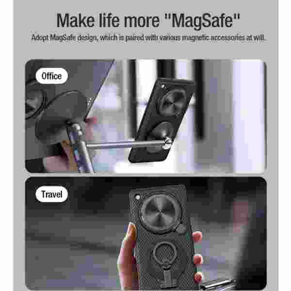 Чехол Nillkin Camshield Prop Magnetic для OPPO Find X8 Pro, OPPO Find X8 (MagSafe) — изображение 4