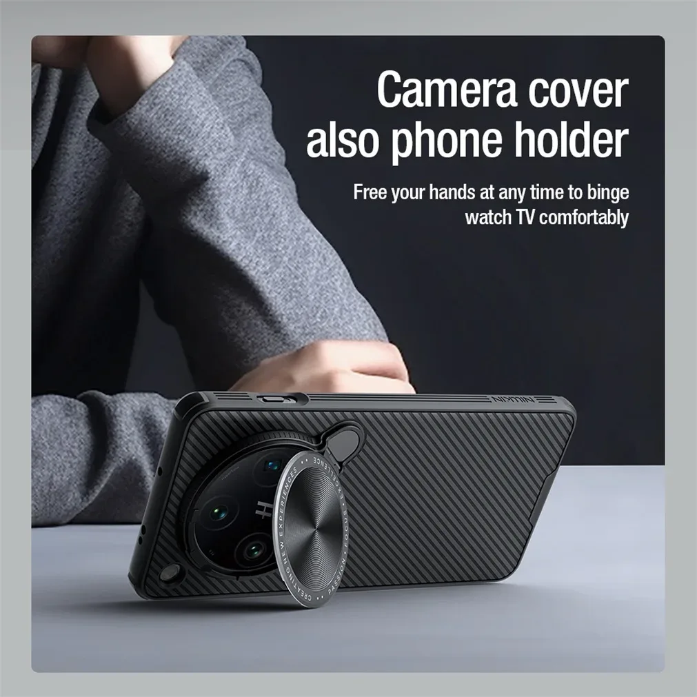 For OPPO Find X8 Pro MagSafe Case NILLKIN CamShield Prop Magnetic Wireless Charging Phone Holder Camera Cover For OPPO Find X8