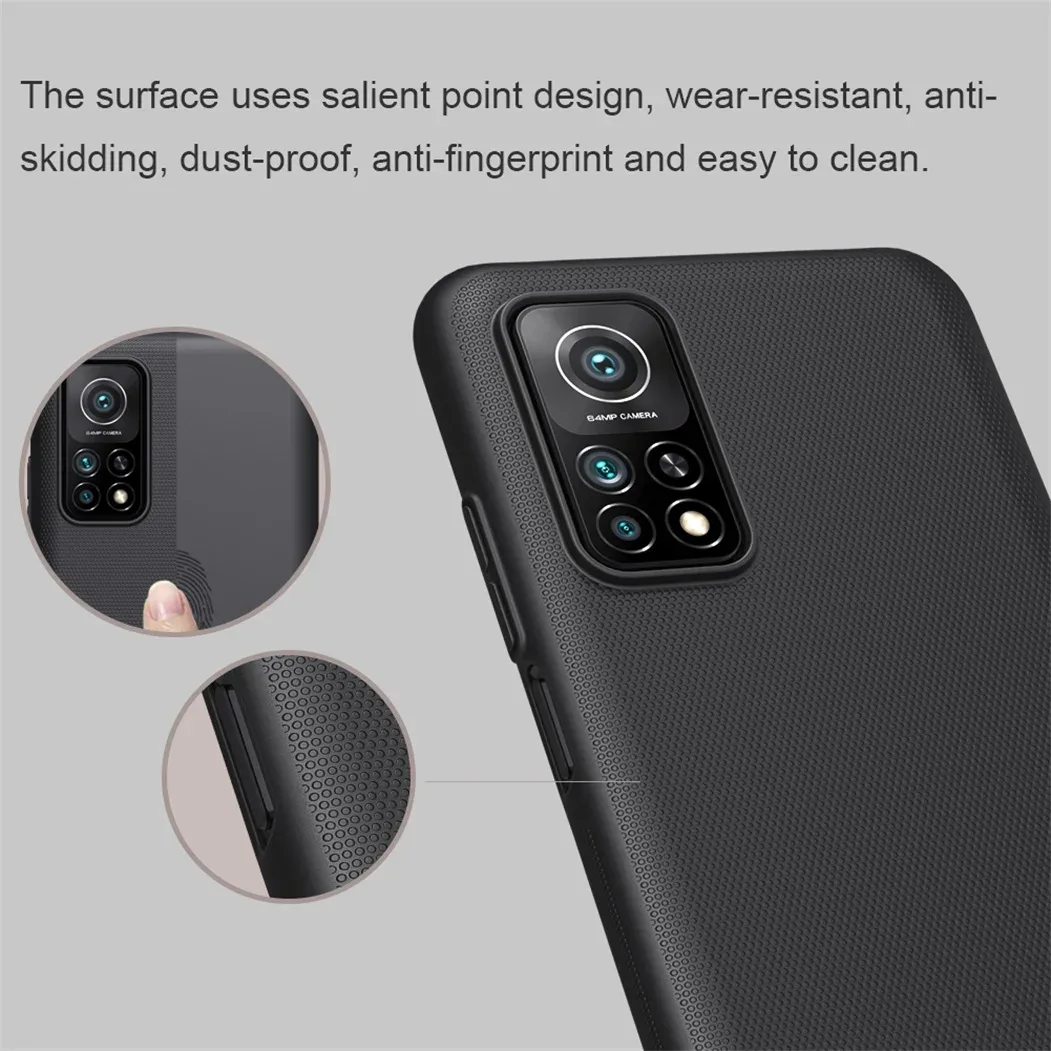 Чехол Nillkin Super Frosted Shield для Xiaomi Mi 10T 5G, Mi 10T Pro 5G