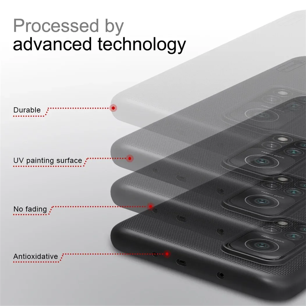Чехол Nillkin Super Frosted Shield для Xiaomi Mi 10T 5G, Mi 10T Pro 5G