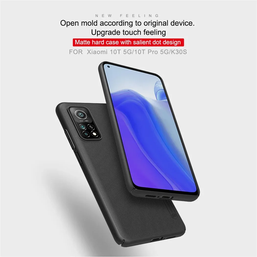 Чехол Nillkin Super Frosted Shield для Xiaomi Mi 10T 5G, Mi 10T Pro 5G