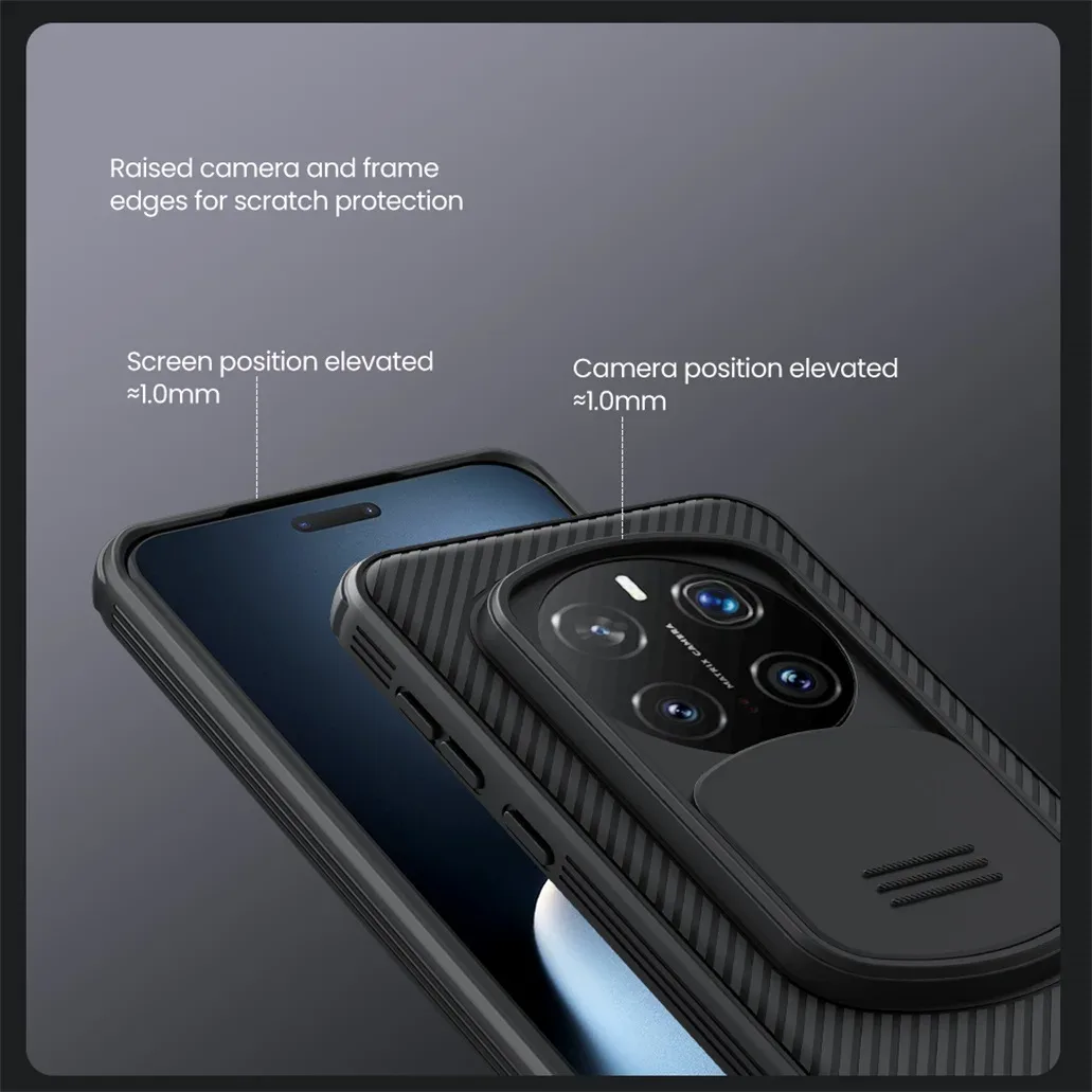 For Honor Magic 7 Pro Case NILLKIN CamShield Pro Shockproof Slide Camera Lens Privacy Protection Back Cover For Honor Magic7 Pro