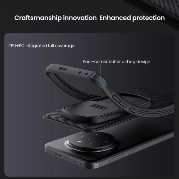 Чехол Nillkin Camshield Pro для Honor Magic 7 Pro — изображение 3