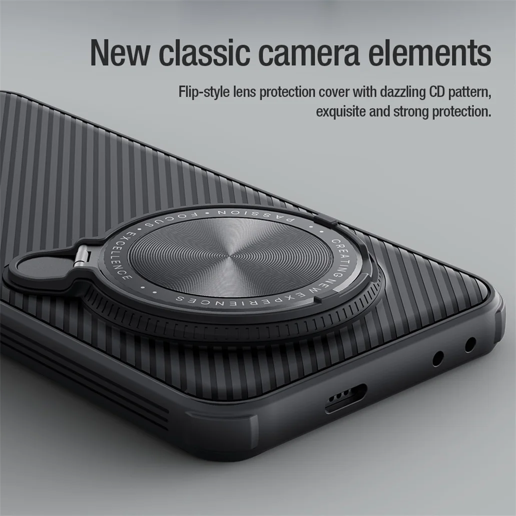 Чехол Nillkin Camshield Prop Magnetic для Honor Magic 7 Pro (MagSafe) Чехол Nillkin Camshield Prop Magnetic для Honor Magic 7 Pro (MagSafe)