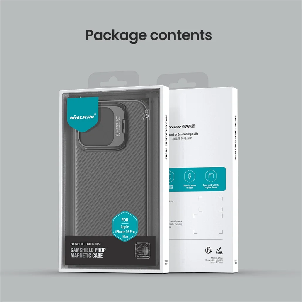 Чехол Nillkin Camshield Prop Magnetic для iPhone 16 Pro, iPhone 16 Pro Max