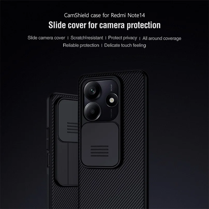 Чехол Nillkin Camshield для Xiaomi Redmi Note 14 5G Чехол Nillkin Camshield для Xiaomi Redmi Note 14 5G