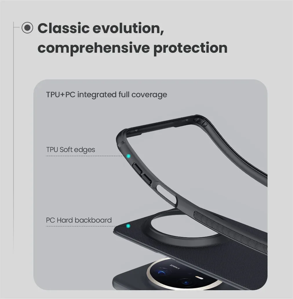 For Huawei Mate 70 Pro /70 Pro+ Plus MagSafe Case Nillkin Frosted Shield Pro Shockproof Magnetic Case For Huawei Mate70 Cover