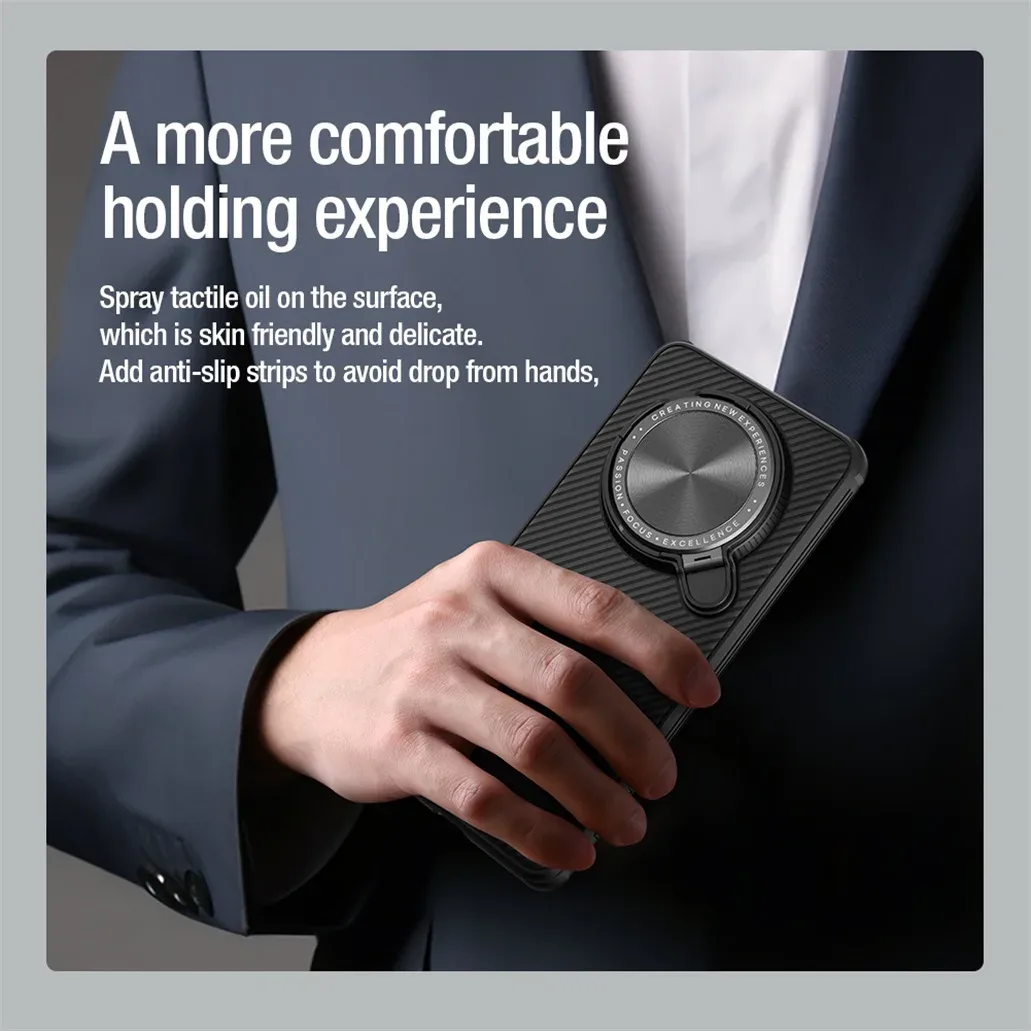 For Huawei Mate 70 Pro /70 Pro+ Plus Case NILLKIN CamShield Prop Shockproof Non-Slip Phone Holder Camera Cover For Huawei Mate70