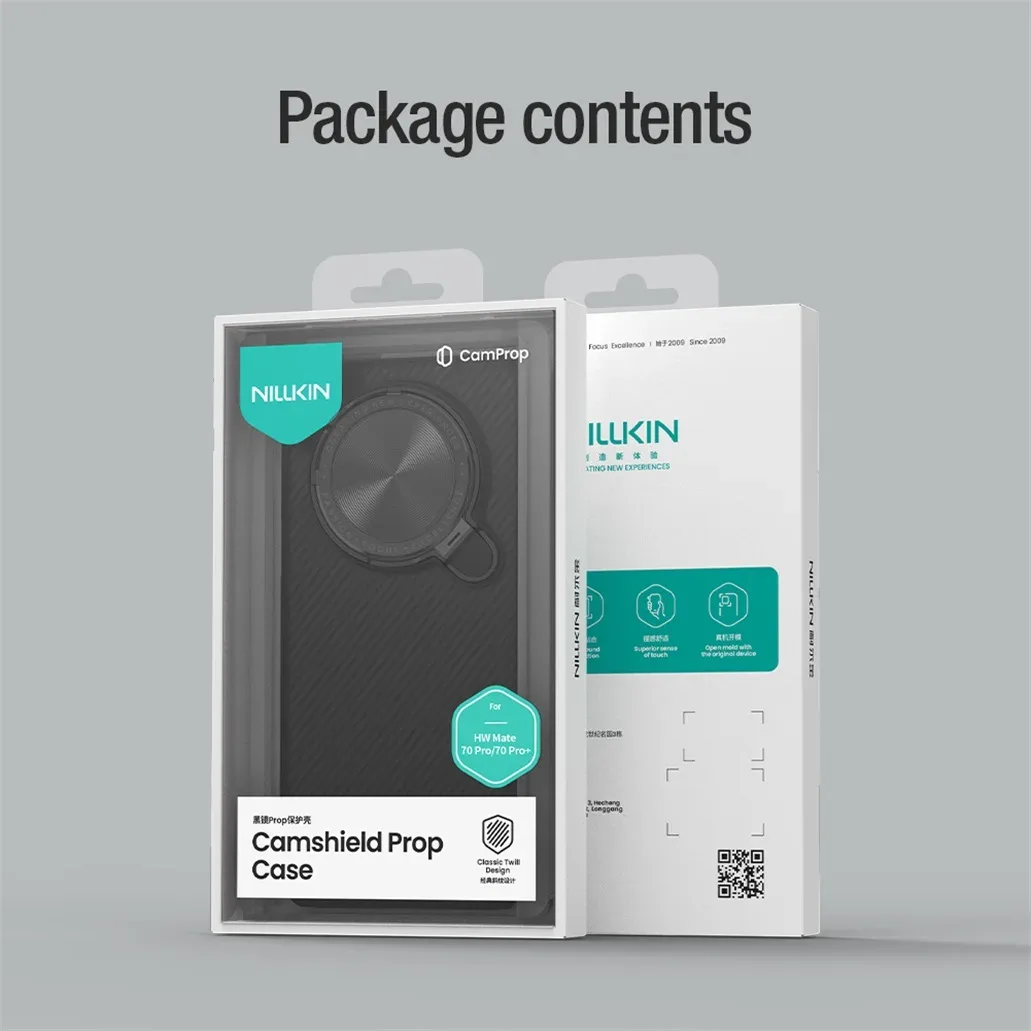For Huawei Mate 70 Pro /70 Pro+ Plus Case NILLKIN CamShield Prop Shockproof Non-Slip Phone Holder Camera Cover For Huawei Mate70