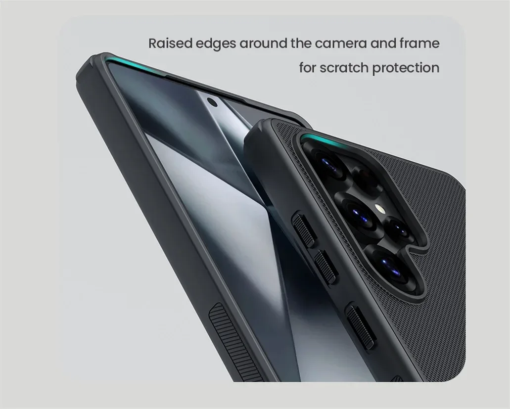 For Samsung Galaxy S25 Ultra Case Nillkin Super Frosted Shield Pro TPU PC Shell Shockproof Back Cover For Samsung S25 S25+ Plus