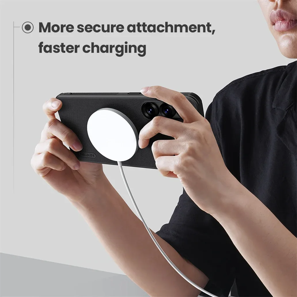 For Samsung Galaxy S25 Ultra MagSafe Case Nillkin Frosted Shield Pro Magnetic Case Shockproof Cover For Samsung S25 S25+ Plus