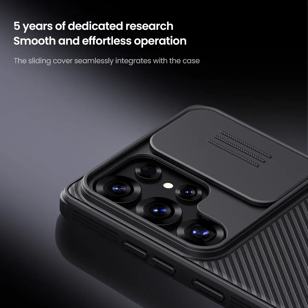 For Samsung Galaxy S25 Ultra Case NILLKIN CamShield Pro Shockproof Slide Camera Protection Back Cover For Samsung S25 S25+ Plus