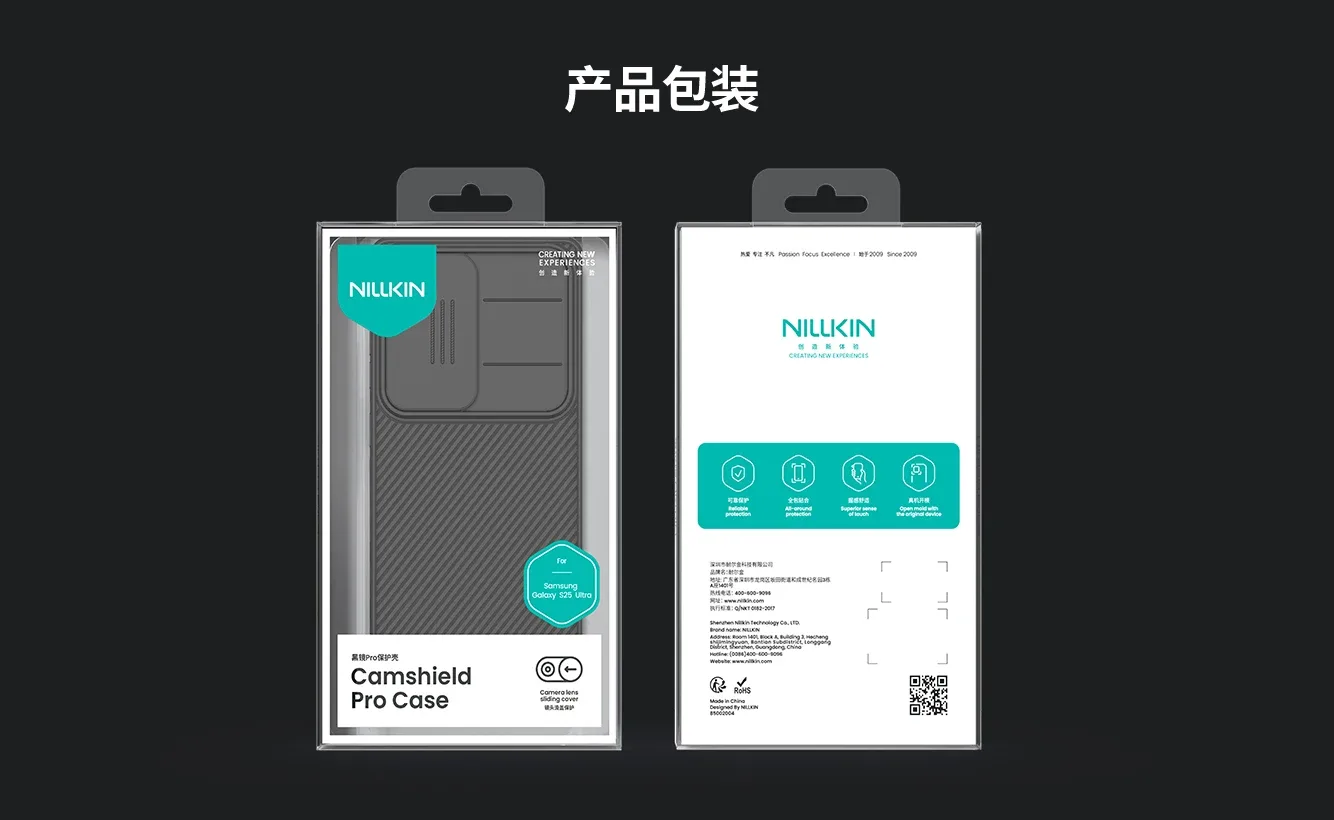 For Samsung Galaxy S25 Ultra Case NILLKIN CamShield Pro Shockproof Slide Camera Protection Back Cover For Samsung S25 S25+ Plus