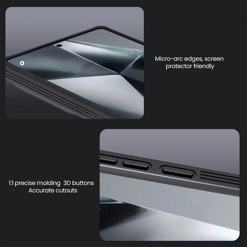 For Samsung Galaxy S25 Ultra MagSafe Case NILLKIN CamShield Pro Shockproof Slide Camera Magnetic Cover For Samsung S25 S25+ Plus