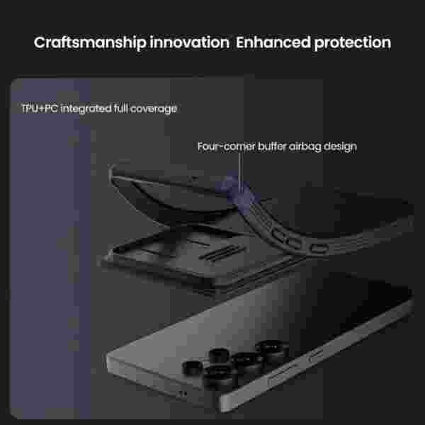 Чехол Nillkin Camshield Pro для Samsung Galaxy S25, Galaxy S25 Plus, Galaxy S25 Ultra (Magnetic) — изображение 3