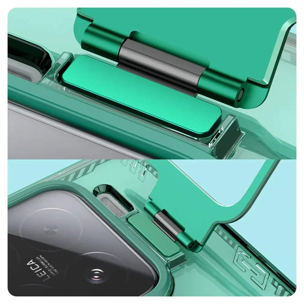 NILLKIN For Xiaomi 15 /15 Pro Magsafe Case Transparent Magnetic Wireless Charging Back Cover For Xiaomi Mi 15 With Camera Holder