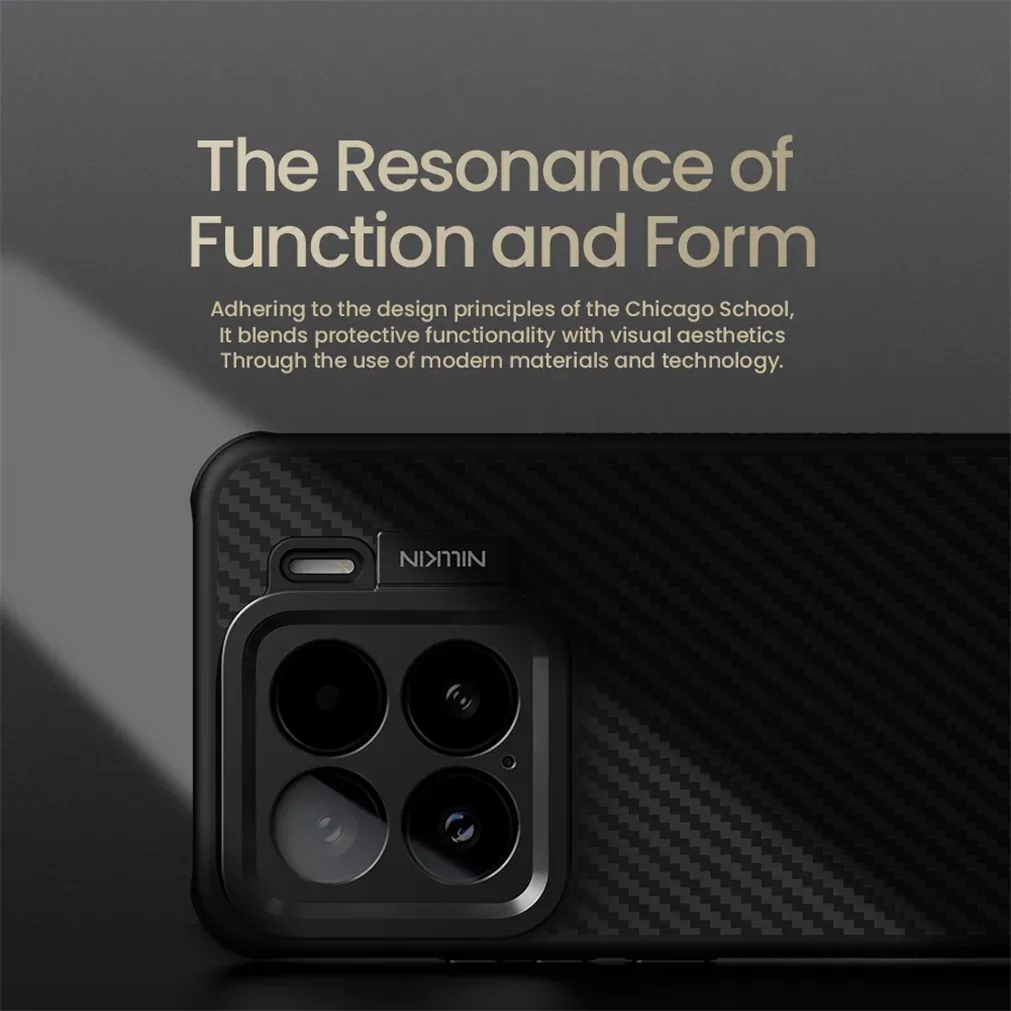 For Xiaomi 15 /15 Pro MagSafe Case NILLKIN CarboProp Aramid Fiber Magnetic Wireless Charge Camera Holder Cover For Xiaomi Mi 15