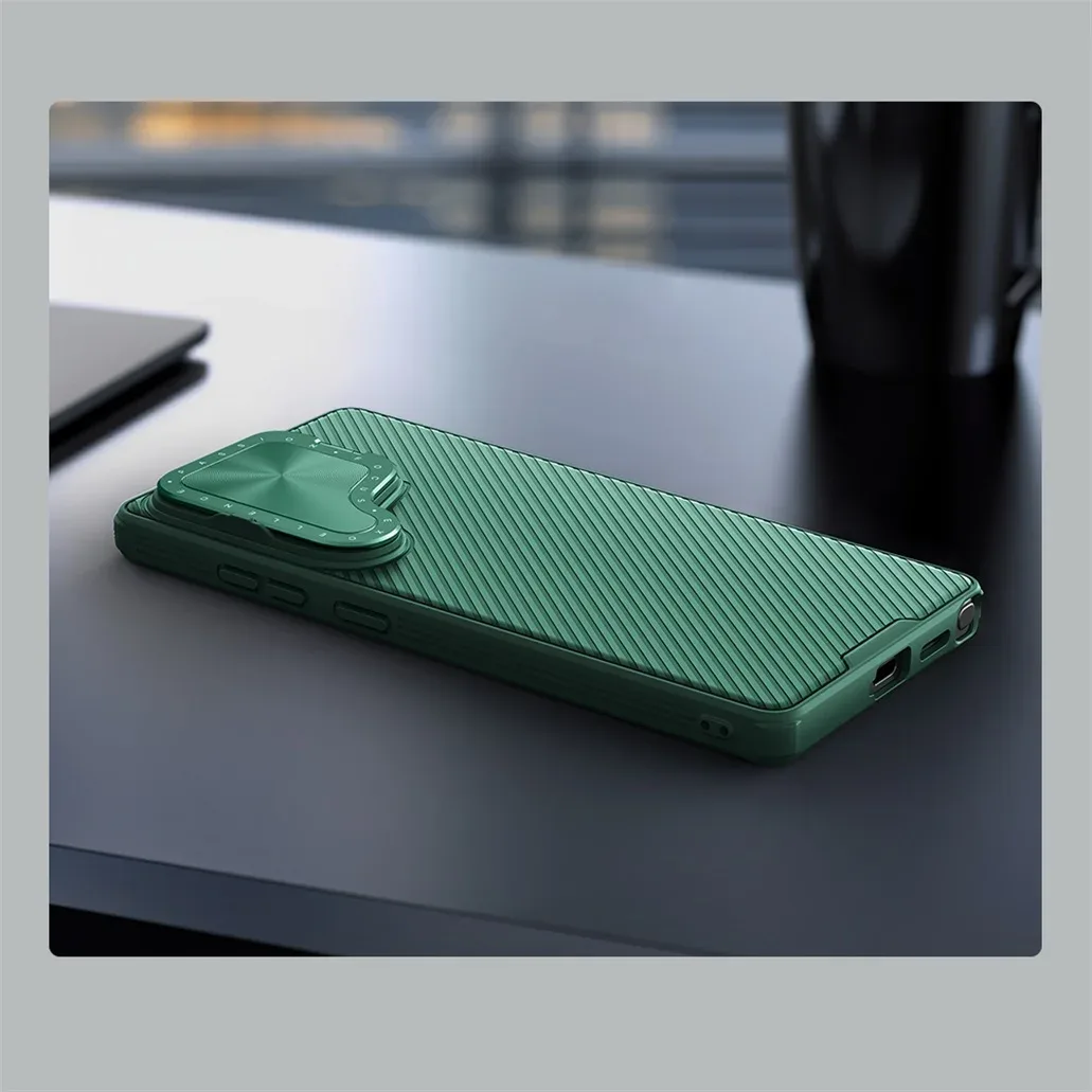 For Samsung Galaxy S25 Ultra MagSafe Case NILLKIN CamShield Prop Magnetic Charging Phone Holder Camera Cover For SAM S25Ultra