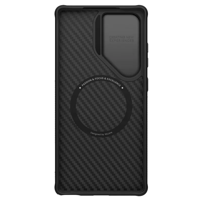 For Samsung Galaxy S25 Ultra MagSafe Case NILLKIN CarboProp Aramid Fiber Magnetic Case Camera Stand Cover For Samsung S25Ultra