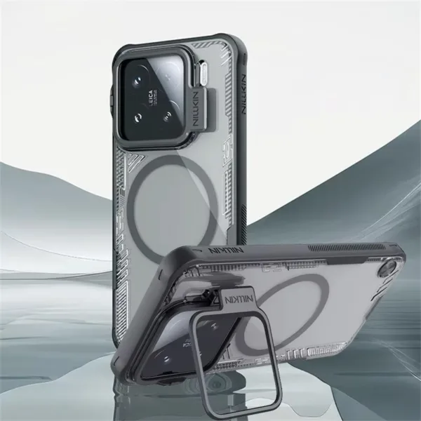 Чехол Nillkin Iceblade Prop с прозрачной крышкой для Xiaomi 15, Xiaomi 15 Pro (MagSafe)