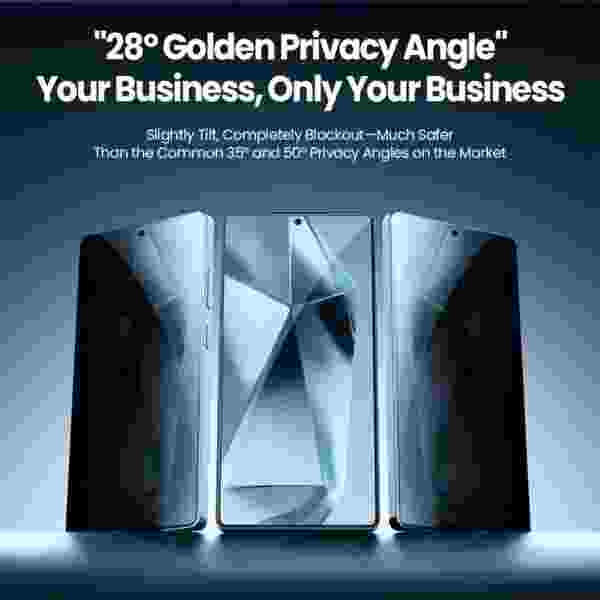 Защитное стекло Nillkin Protect Privacy Anty-Spy для Samsung Galaxy S25, Galaxy S25 Ultra, Galaxy S25 Plus — изображение 3