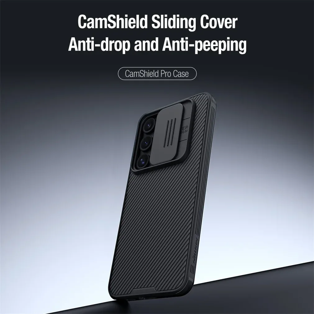 For Samsung Galaxy S24 FE Case NILLKIN CamShield Pro Case Shockproof Privacy Protection Slide Camera Cover For Samsung S24 FE