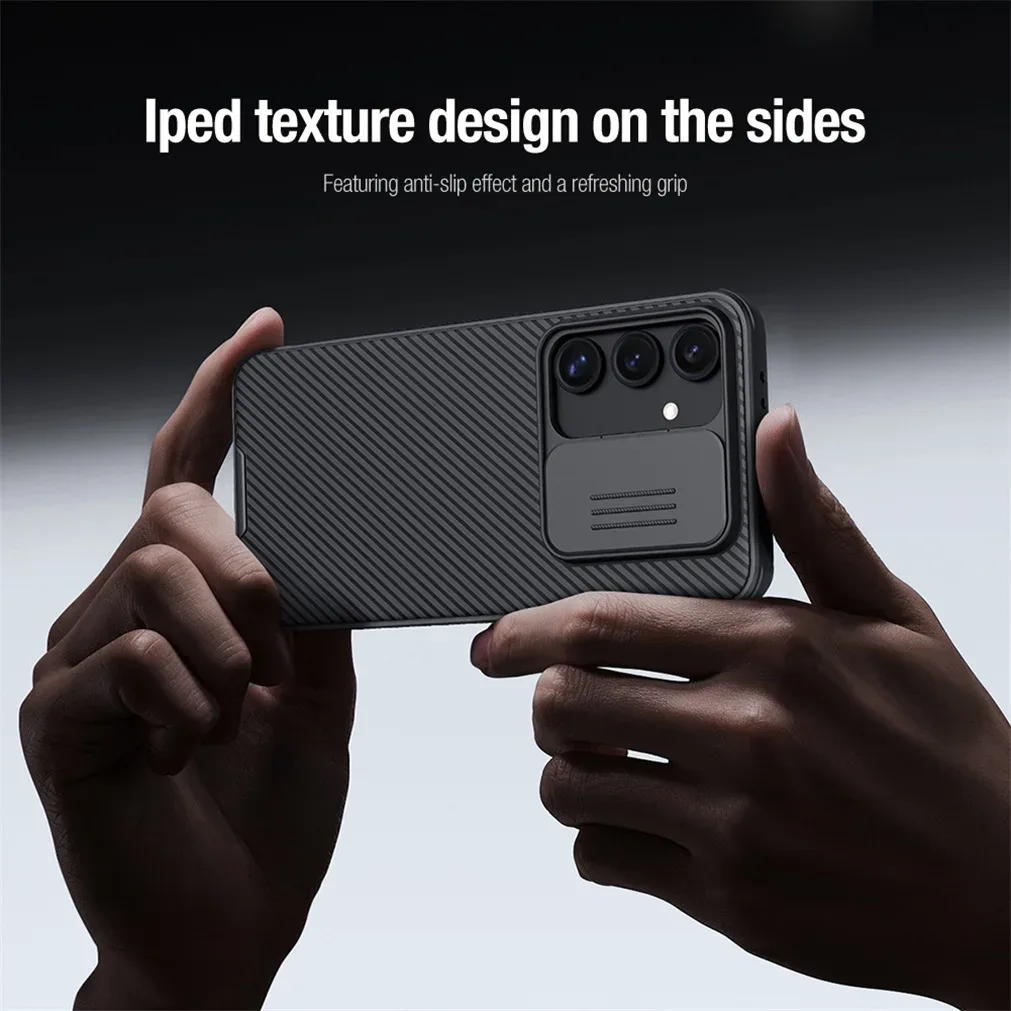 For Samsung Galaxy S24 FE Case NILLKIN CamShield Pro Case Shockproof Privacy Protection Slide Camera Cover For Samsung S24 FE