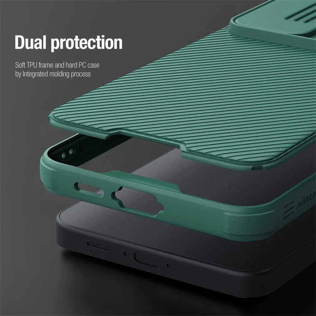 For Samsung Galaxy S24 FE Case NILLKIN CamShield Pro Case Shockproof Privacy Protection Slide Camera Cover For Samsung S24 FE