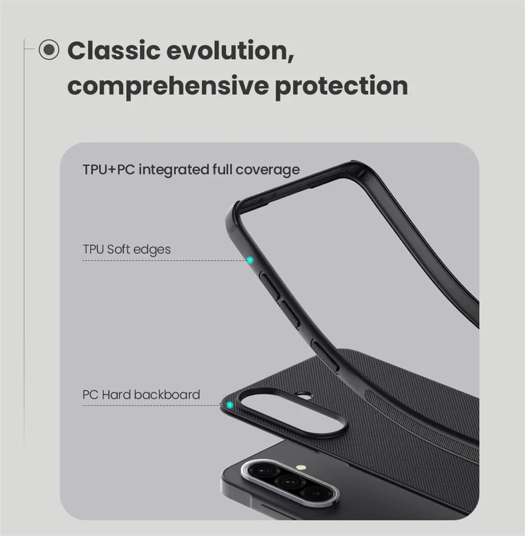 For Samsung Galaxy A36 5G MagSafe Case Nillkin Frosted Shield Pro Magnetic Case Shockproof Luxury Back Cover For Samsung A36 5G