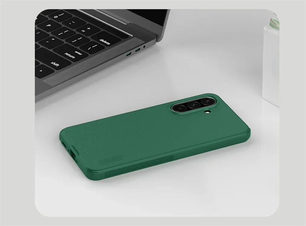 For Samsung Galaxy A36 5G Case Nillkin Frosted Shield Pro Soft TPU Frame Hard PC Shell Shockproof Back Cover For Samsung A36 5G