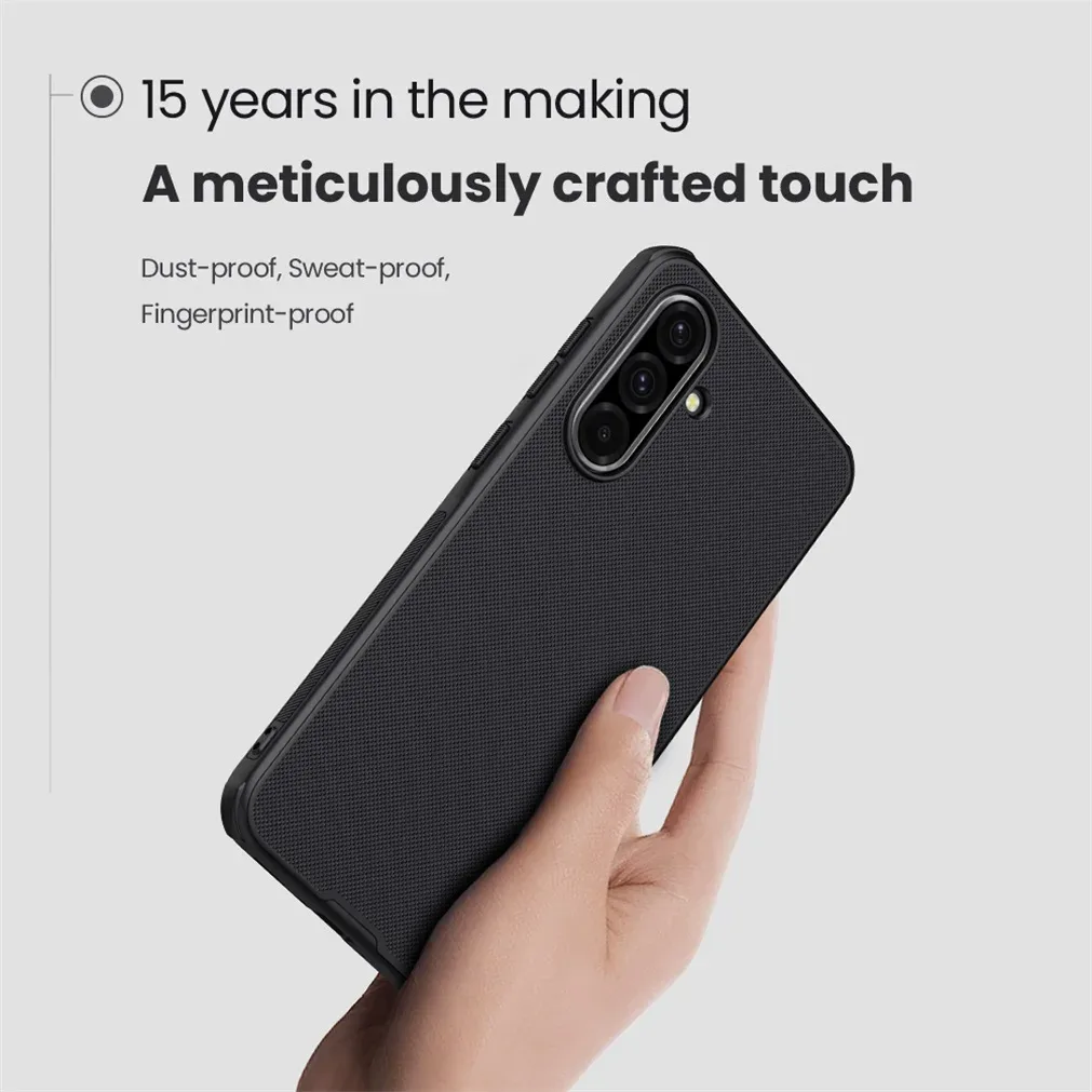 For Samsung Galaxy A36 5G Case Nillkin Frosted Shield Pro Soft TPU Frame Hard PC Shell Shockproof Back Cover For Samsung A36 5G