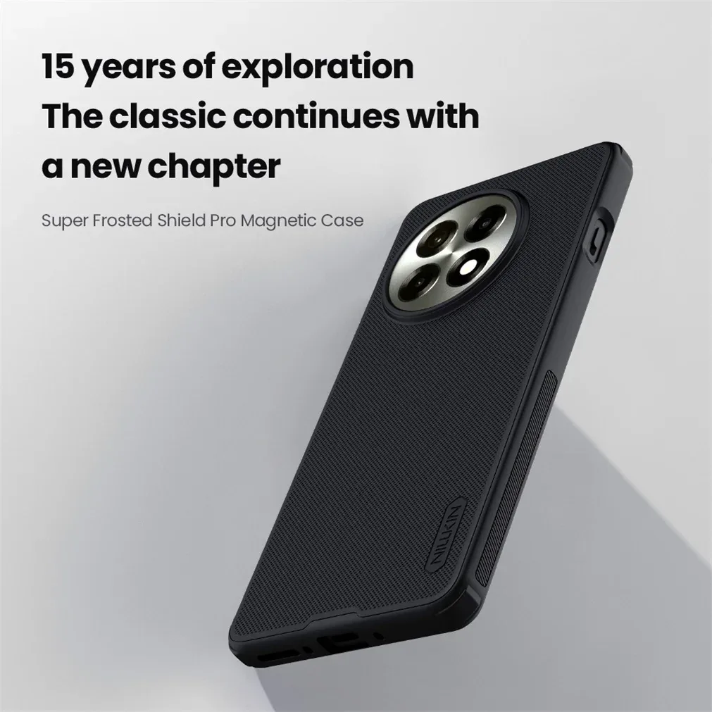 For OnePlus 13R / Ace 5 /5 Pro MagSafe Case Nillkin Frosted Shield Pro Shockproof Magnetic Case TPU PC Cover For One Plus 13R