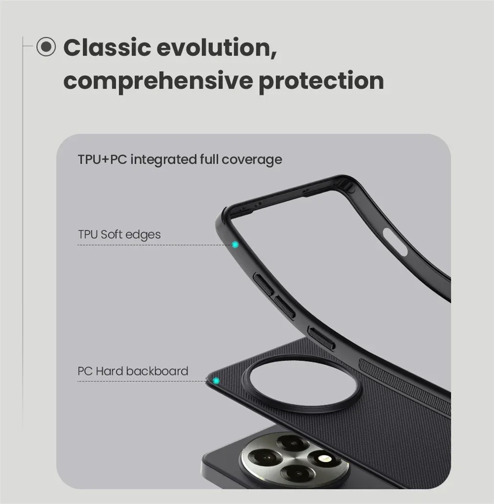 For OnePlus 13R / Ace 5 /5 Pro MagSafe Case Nillkin Frosted Shield Pro Shockproof Magnetic Case TPU PC Cover For One Plus 13R