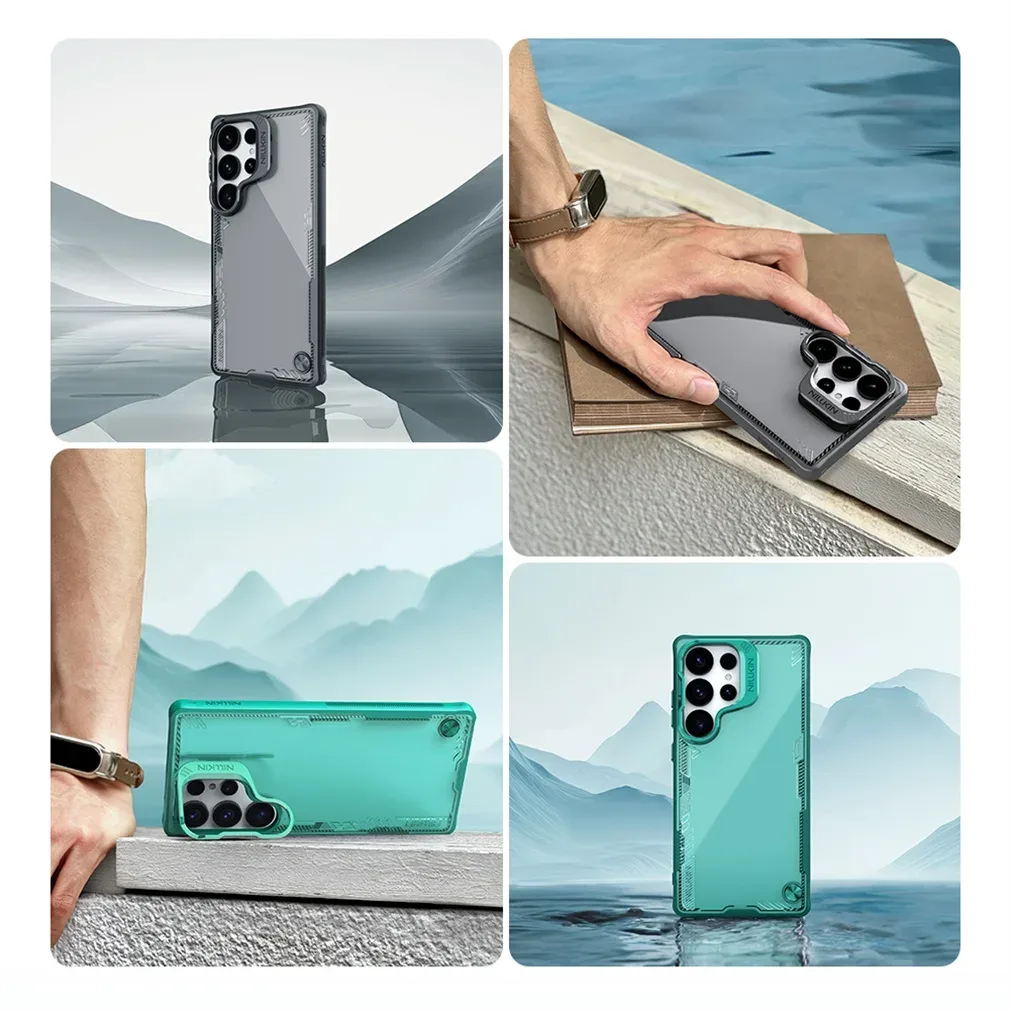 Чехол Nillkin Iceblade Prop для Samsung Galaxy S25 Ultra (с прозрачной крышкой)