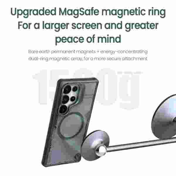 Чехол Nillkin Iceblade Prop для Samsung Galaxy S25 Ultra (MagSafe, с прозрачной крышкой) — изображение 3
