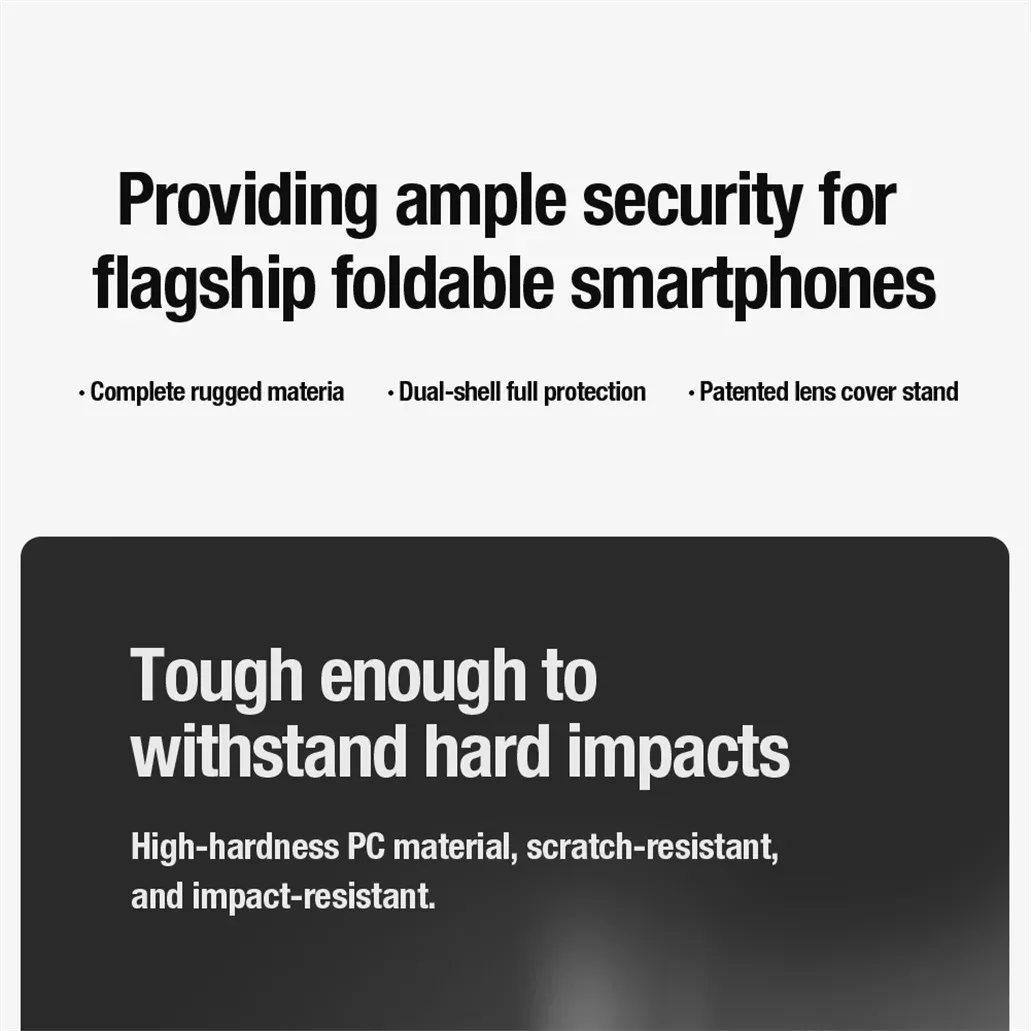 For Huawei Mate X6 Case NILLKIN Frosted Shield Prop Camera Cover Flip-style Lens Holder 180°Folding Cover For Huawei Mate X6