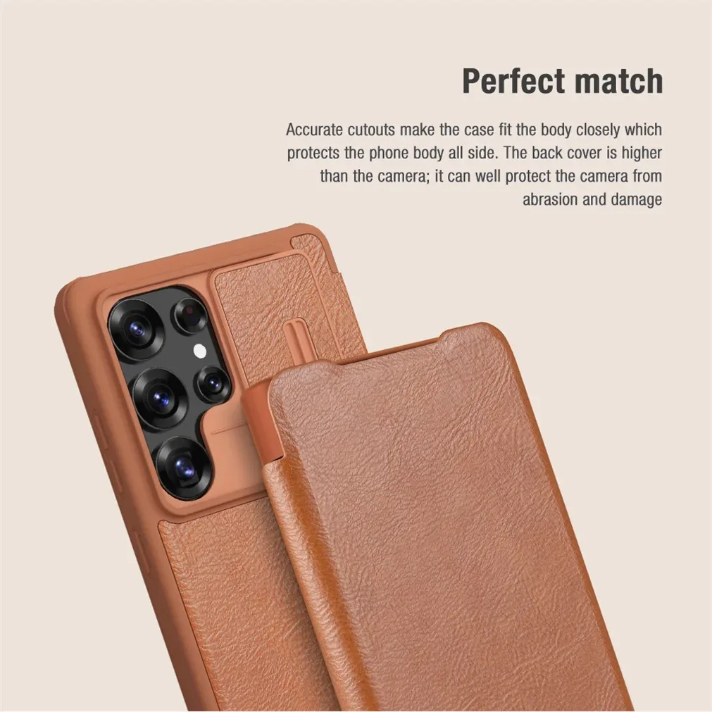 Чехол-книжка Nillkin Qin Pro для Samsung Galaxy S25, Galaxy S25 Ultra, Galaxy S25 Plus