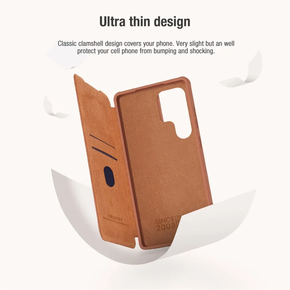 Чехол-книжка Nillkin Qin Pro для Samsung Galaxy S25, Galaxy S25 Ultra, Galaxy S25 Plus