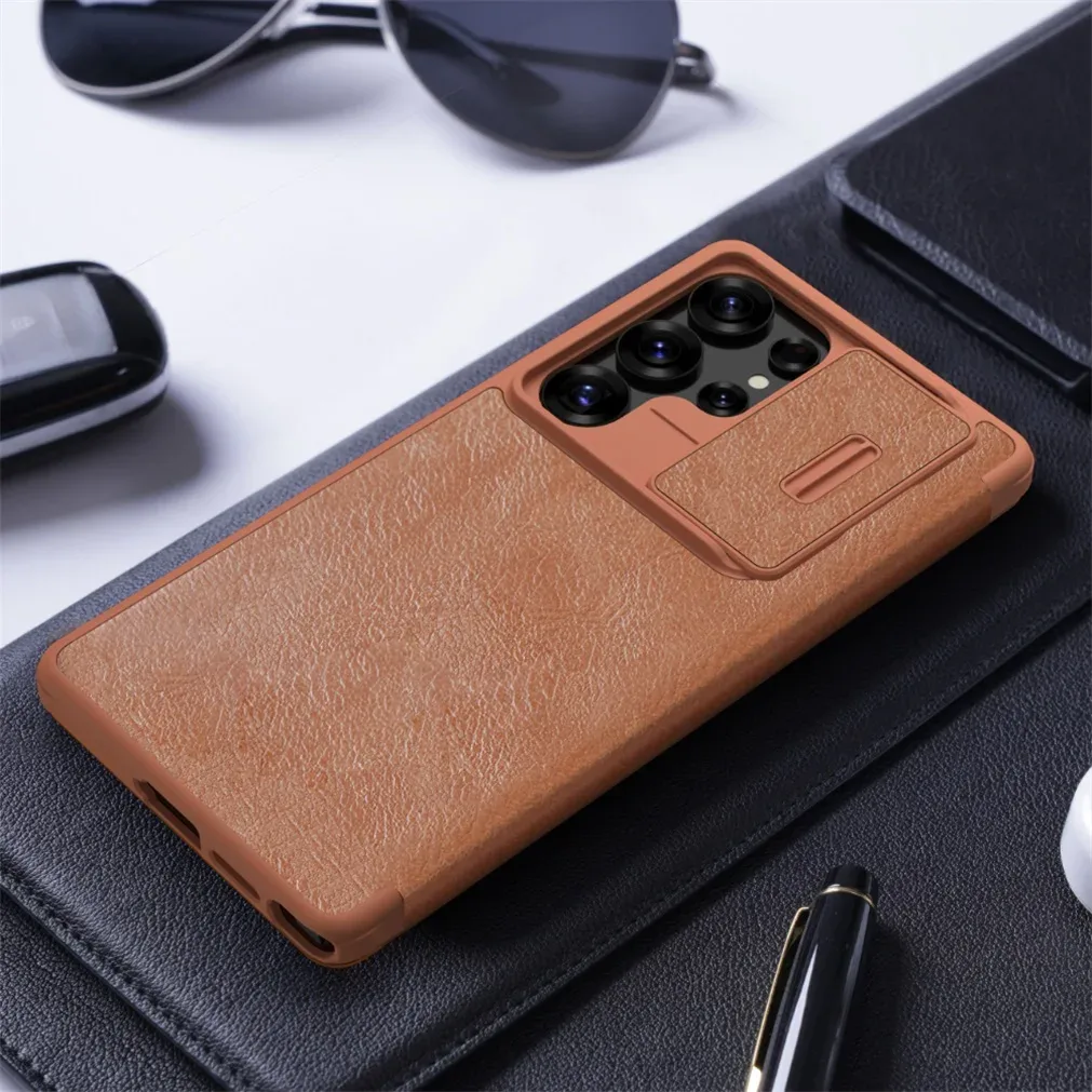 Чехол-книжка Nillkin Qin Pro для Samsung Galaxy S25, Galaxy S25 Ultra, Galaxy S25 Plus