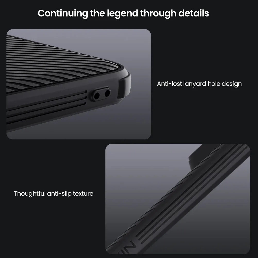 For Xiaomi Poco X7 5G Case NILLKIN CamShield Pro Shockproof Slide Camera Lens Privacy Protection Back Cover For Poco X7 5G